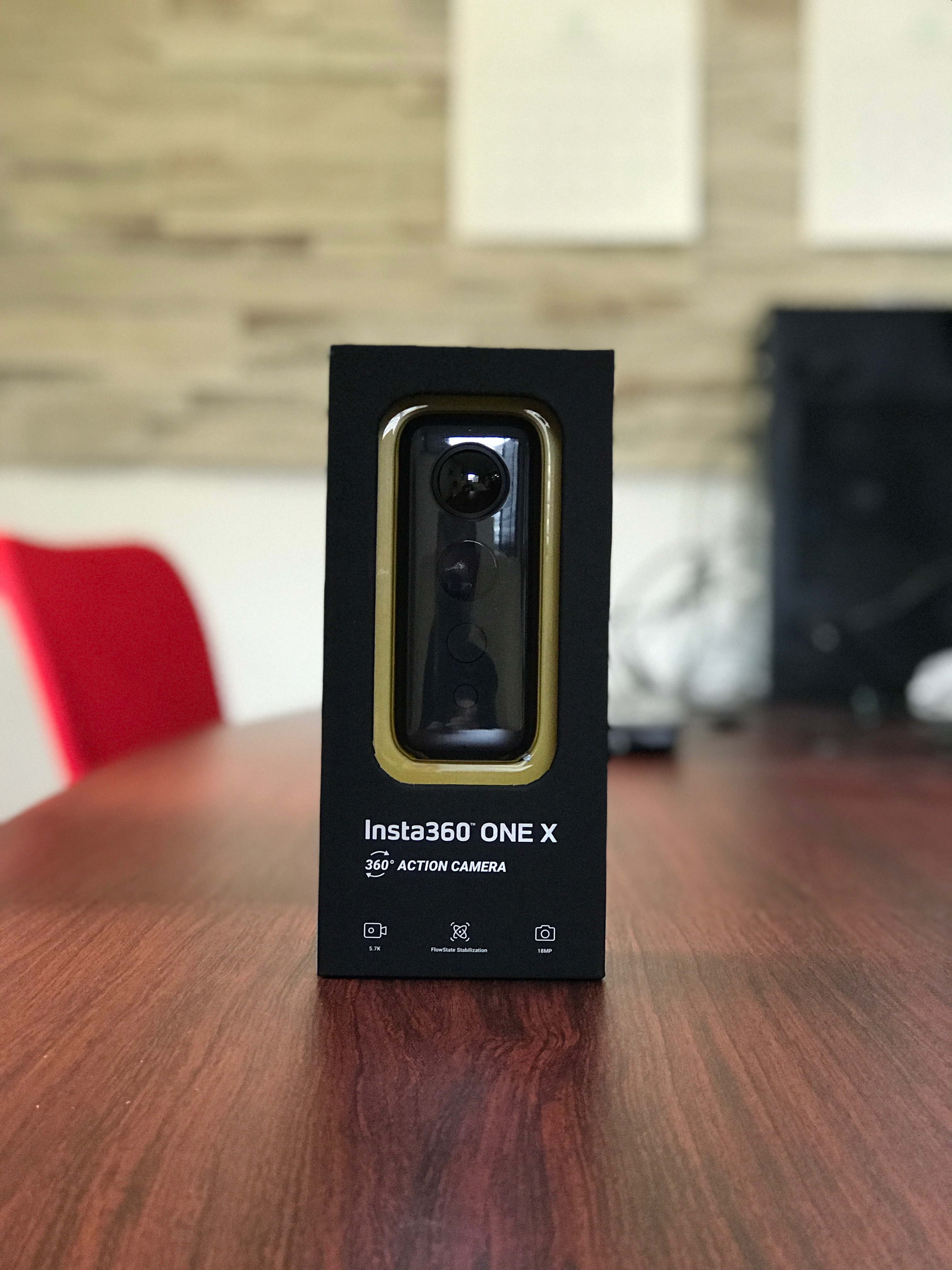 Insta360 ONE X 導入で360度動画がよりキレイに